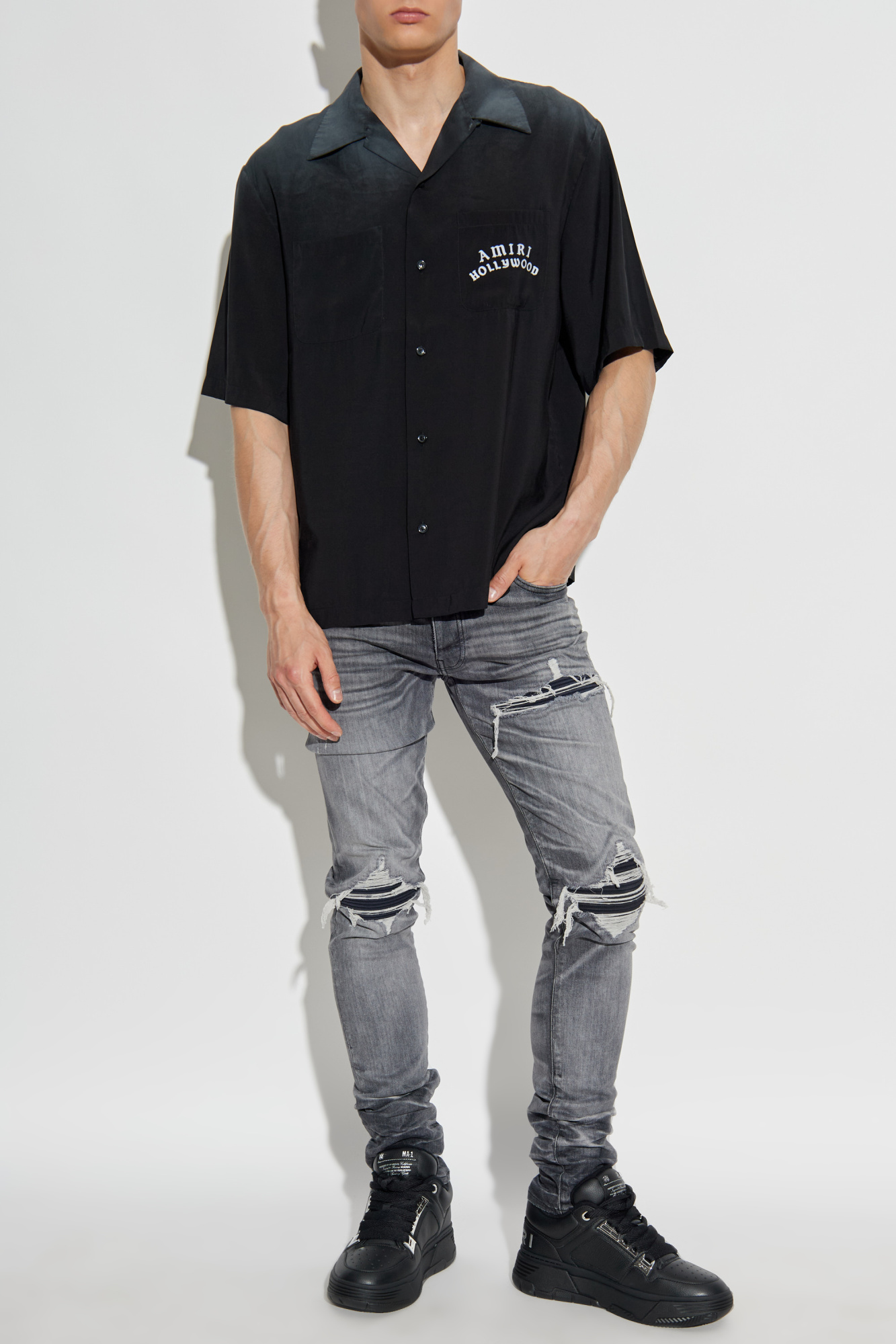 Amiri Shirt with logo | Men's Clothing | Vitkac